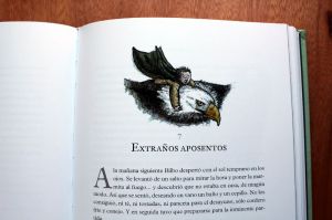 El Hobbit ilustrado por Jemima Carlin