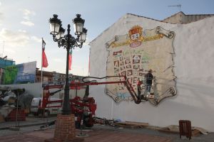 Pintor muralista Manuel Ojeda