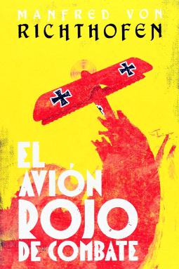 El avión rojo de combate