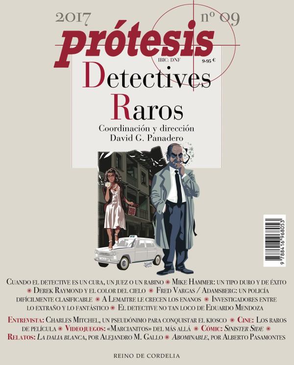 Portada de Prótesis Detectives Raros