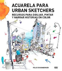 Portada de Acuarela para Urban Sketchers
