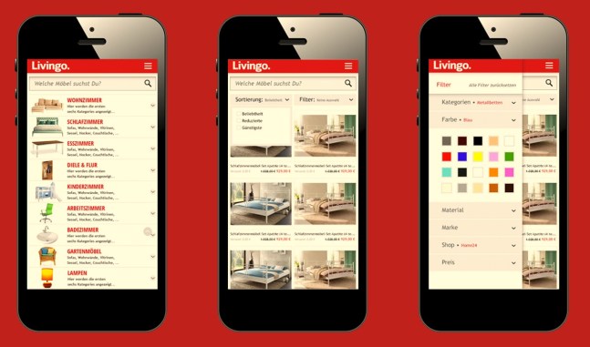 Livingo App venta muebles Foto Livingo App venta muebles