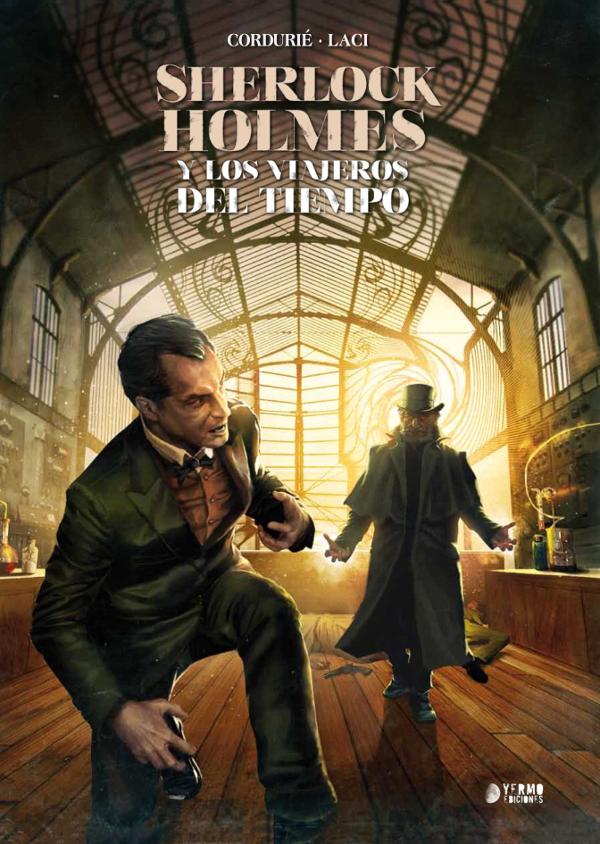 Sherlock Holmes y los viajeros del tiempo Portada de Sherlock Holmes y los viajeros del tiempo