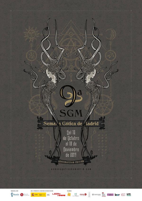 Cartel de la Semana Gótica de Madrid 2017