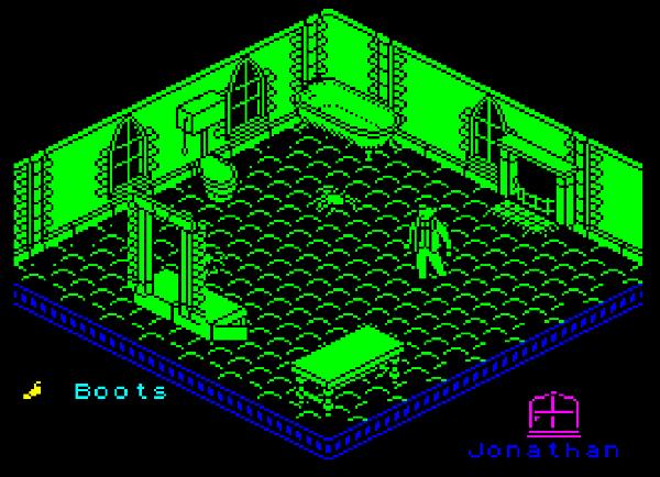 Pantalla de Nosferatu the Vampyre videogame