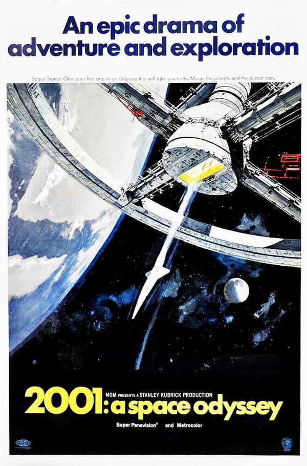 Póster de 2001: Una odisea del espacio