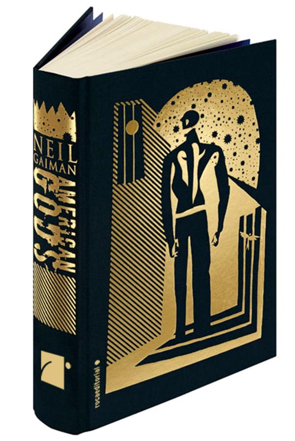 Portada de American Gods edición ilustrada