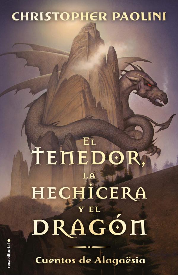 Portada de El tenedor, la hechicera y el dragón