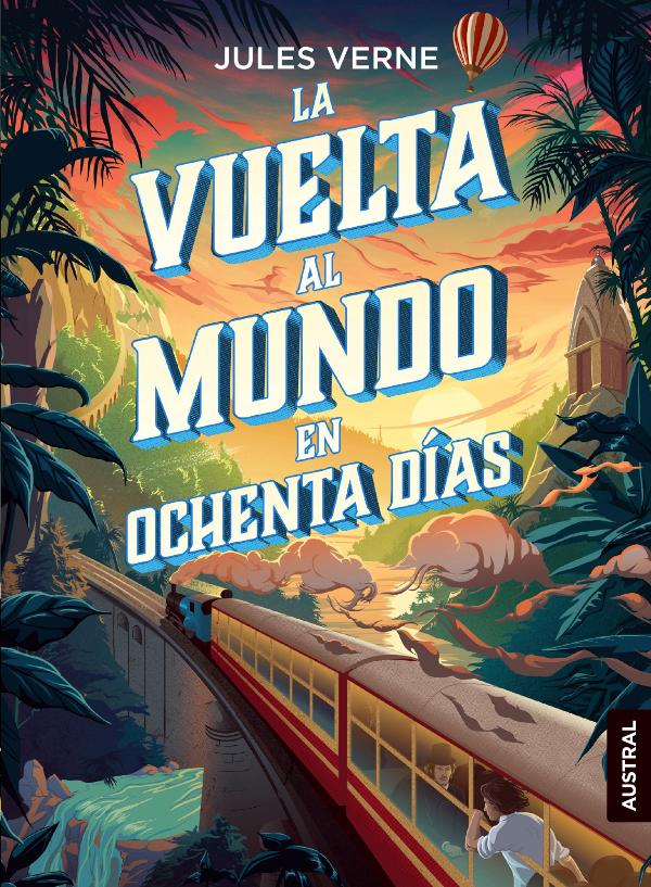 Portada de La vuelta al mundo en ochenta días