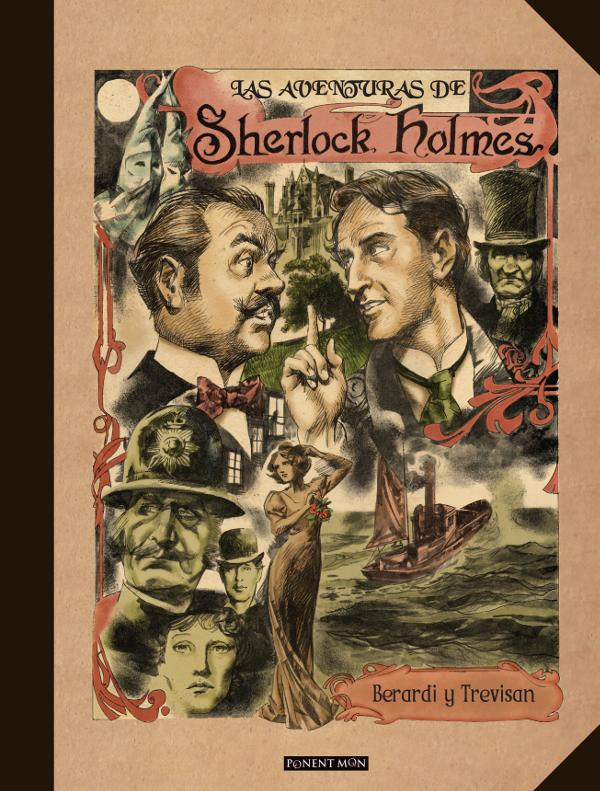 Portada de Las aventuras de Sherlock Holmes