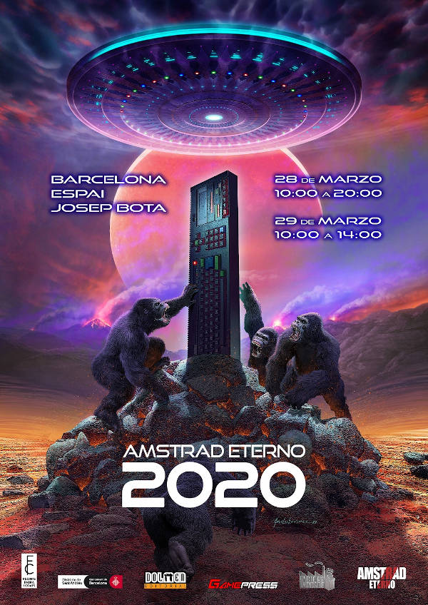 Cartel Feria Amstrad Eterno 2020