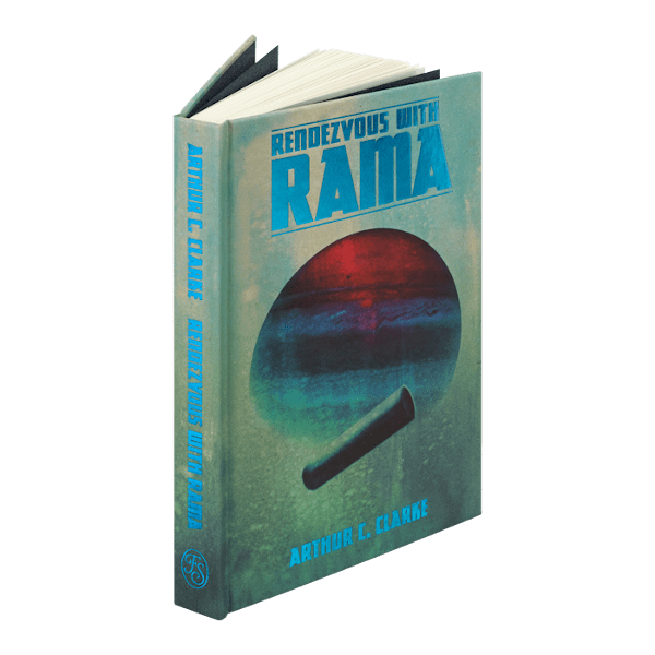 Portada de Rendezvous with Rama en The Folio Society