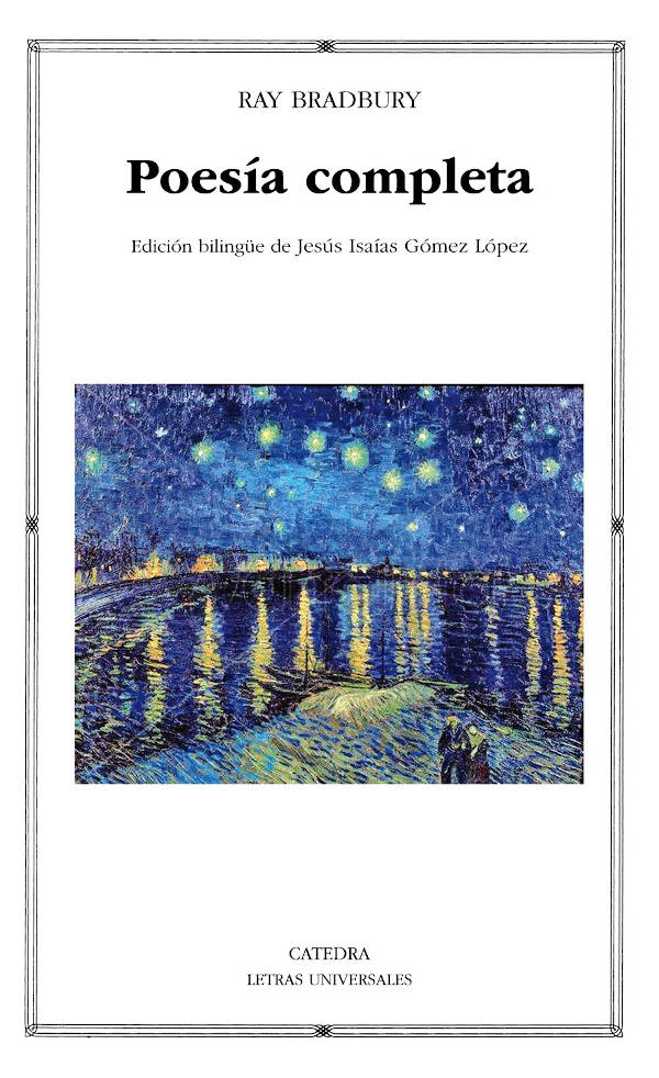 Poesía completa Ray Bradbury Portada de Poesía completa Ray Bradbury