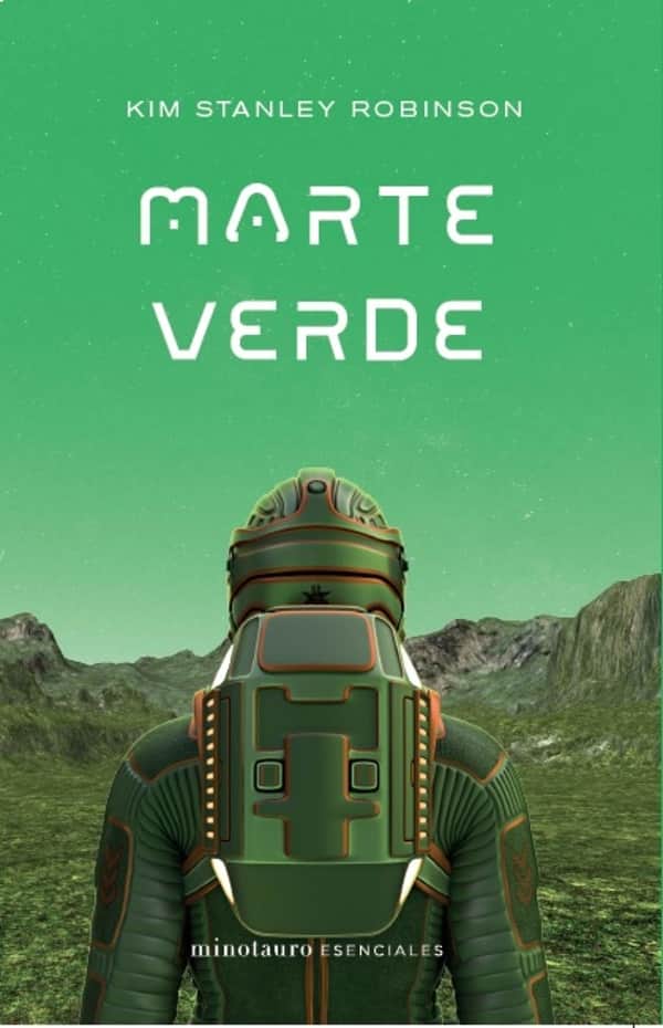 Portada de Marte Verde en Minotauro Esenciales
