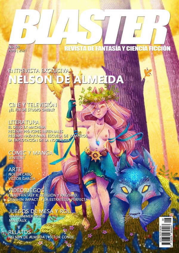 Revista Blaster 8 Portada de la Revista Blaster 8