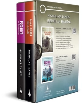 Estuche Nicholas Eames Contraportada de Estuche Nicholas Eames