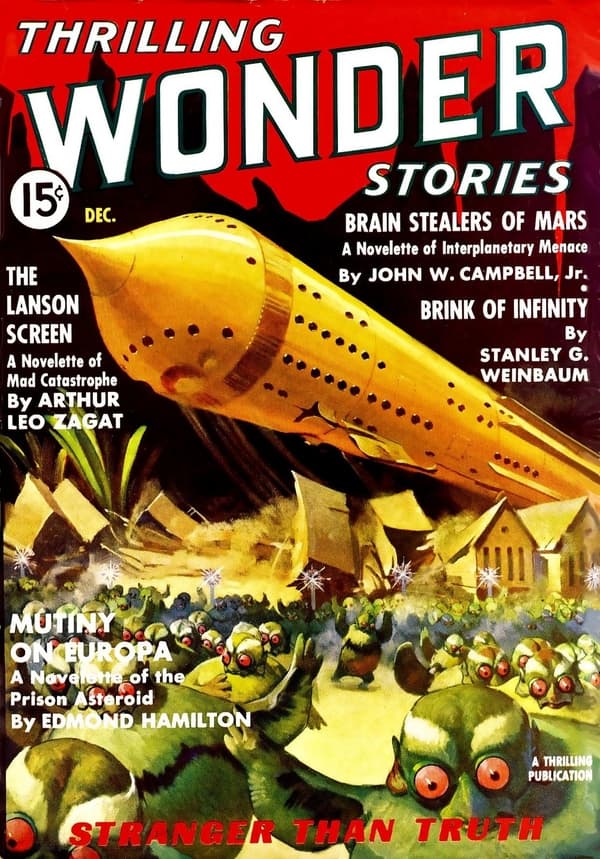 Portada de Wonder Stories