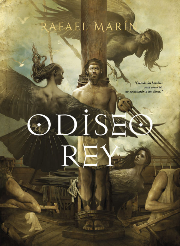 Portada de Odiseo Rey, de Rafael Marín