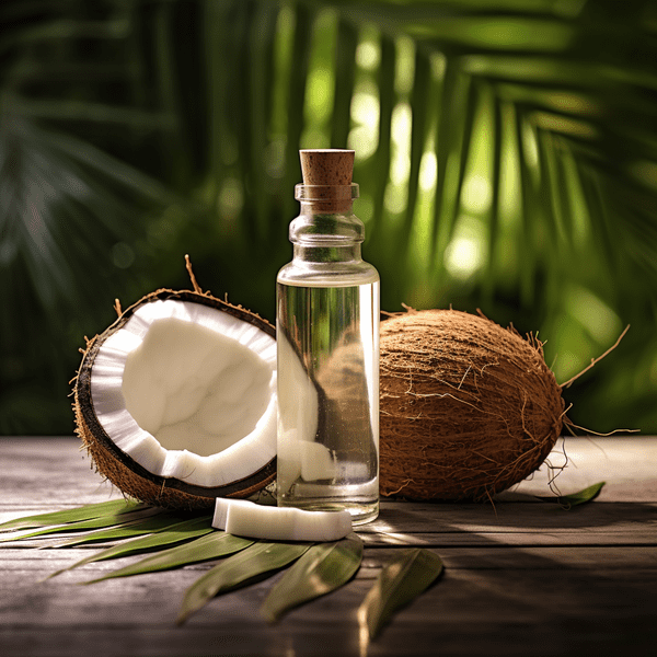 Fotografía de un coco