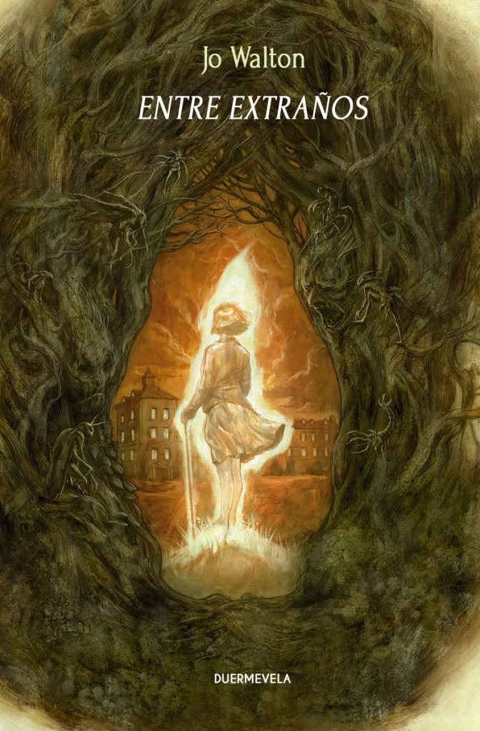 Entre extraños Portada de la novela Entre extraños