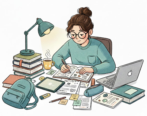 Palabras relacionadas con estudiar