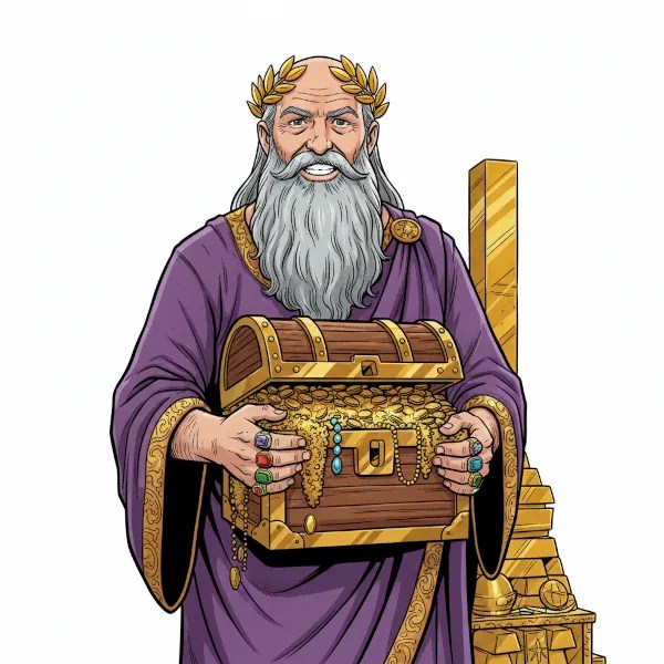 Ilustración de creso Creso