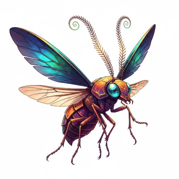 Ilustración de un insecto Insecto