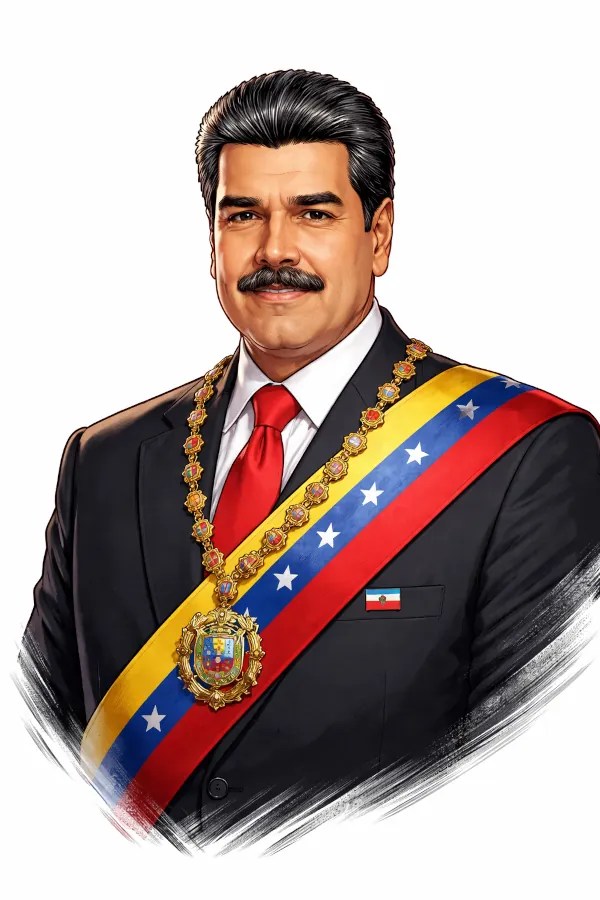 Nicolás Maduro Ilustración de Nicolás Maduro