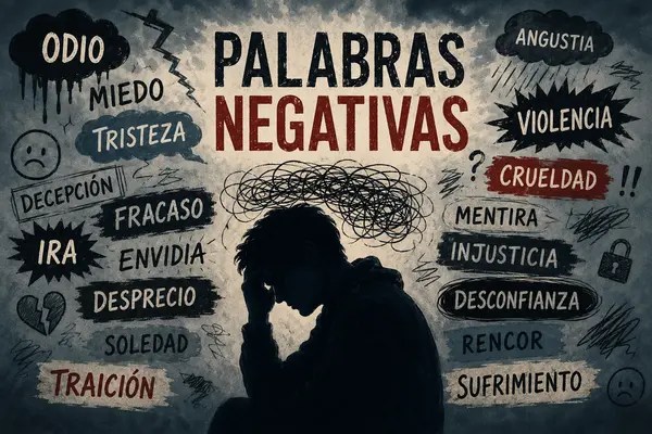 palabras negativas