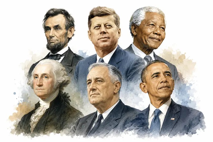 nombres de presidentes famosos de la historia
