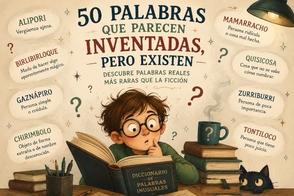 palabras que parecen inventadas pero existen