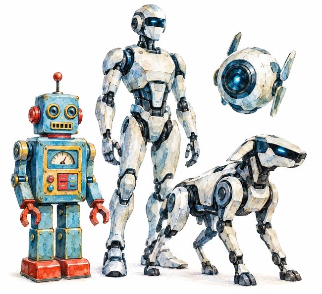 nombres de robots