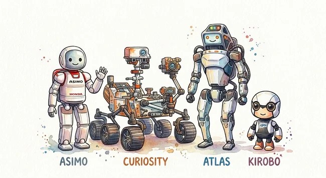 robots reales